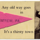 Illustration for article titled These vintage postcards would nowadays pass for threats by mail